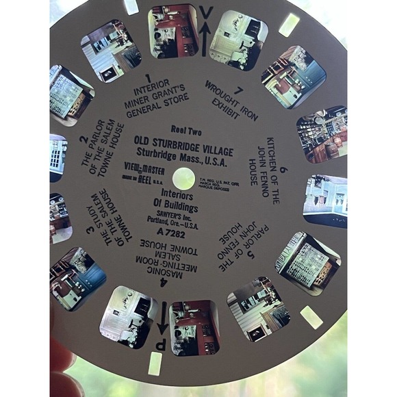 Old Sturbridge Village View Master 3 Reel Packet 1960s views Sturbridge Mass - Picture 6 of 9